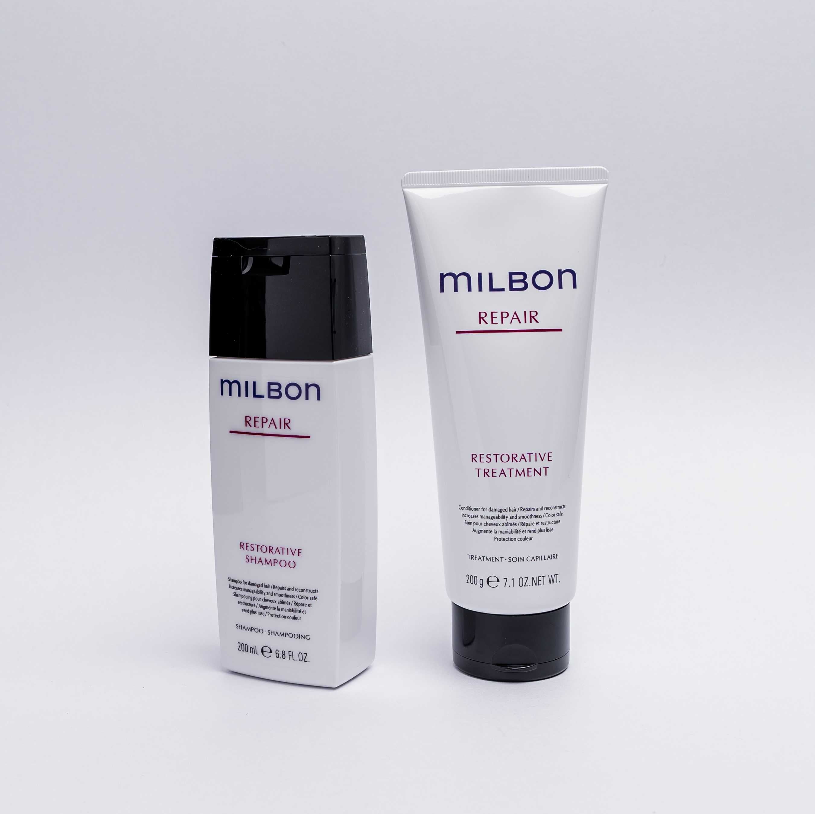 Milbon Repair Restorative SET 6.8oz & 7.1oz – Shampoo Zone