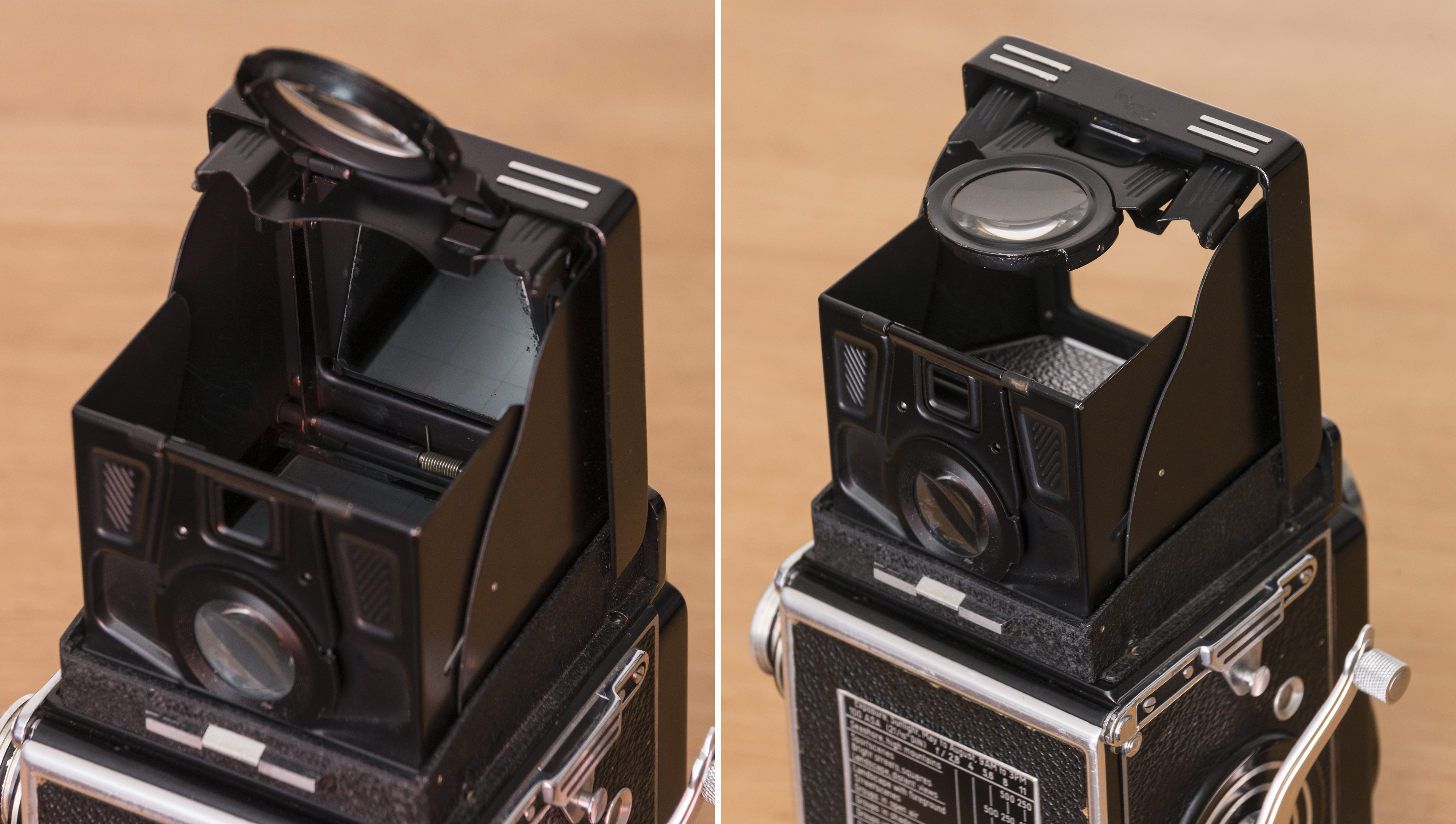 プラナーを活かす ローライフレックス 2.8C