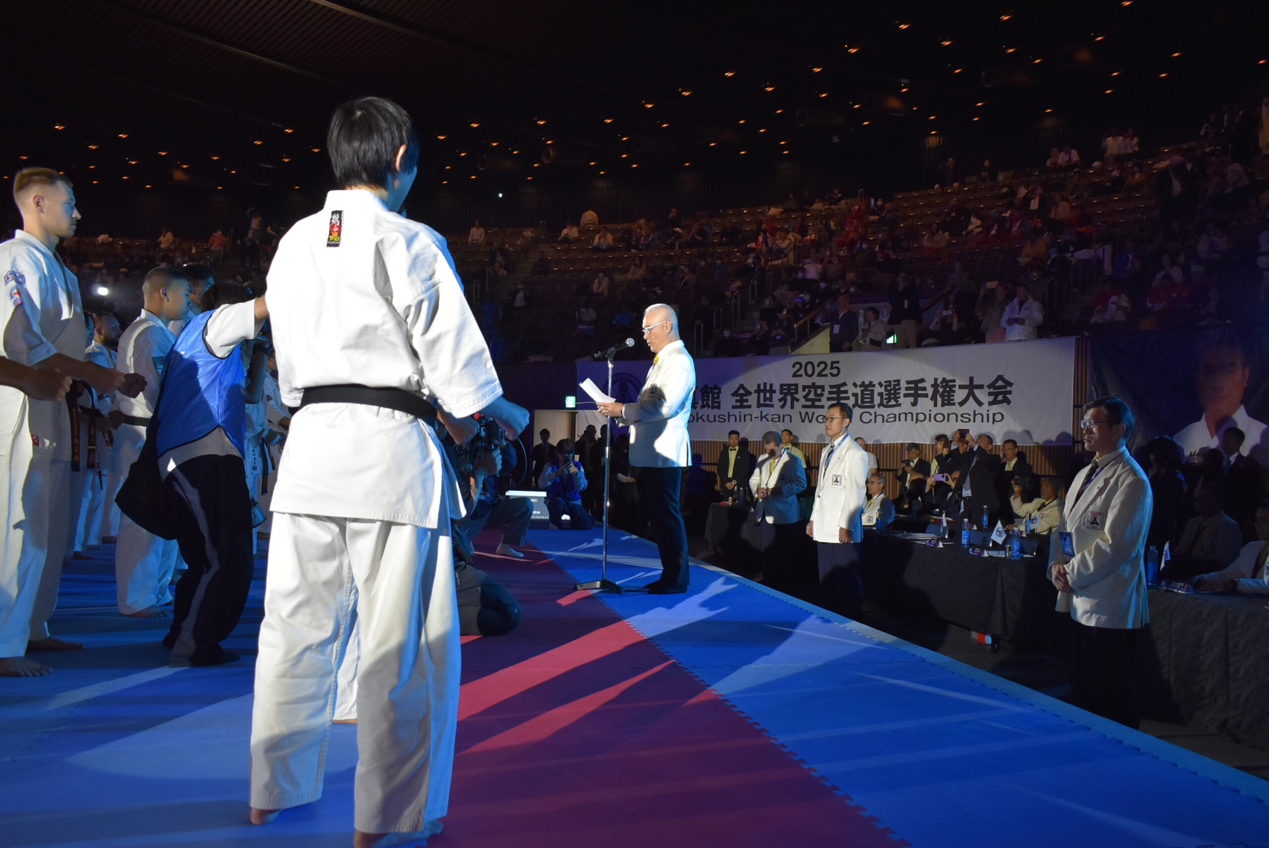 極真空手道連盟 極真館 2025全世界空手道選手権大会 開会式・組手 – 新