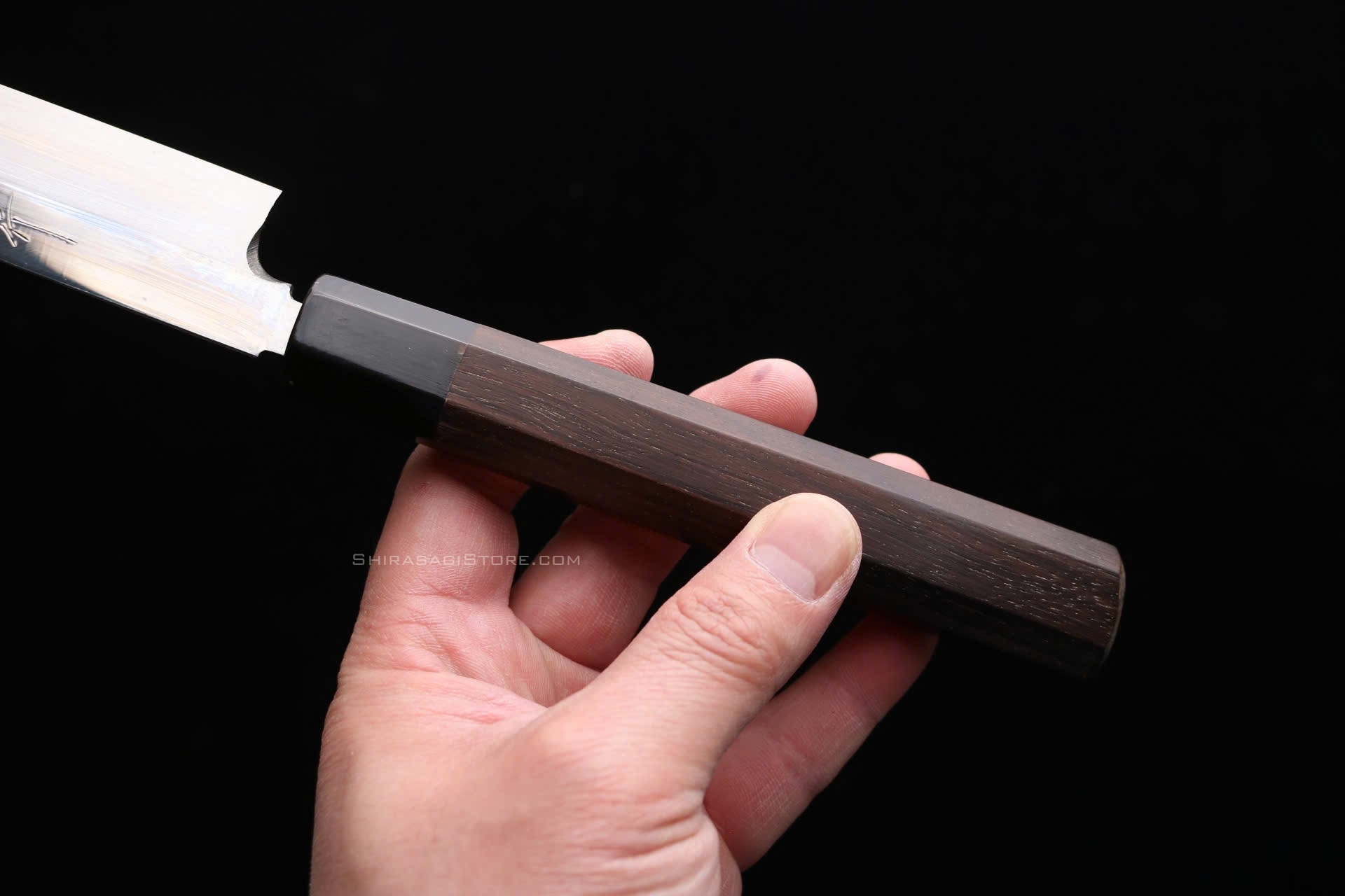 不動國行 本焼 柳刃 和包丁 黒檀八角 尺一 桐箱付 - shirasagistore.com