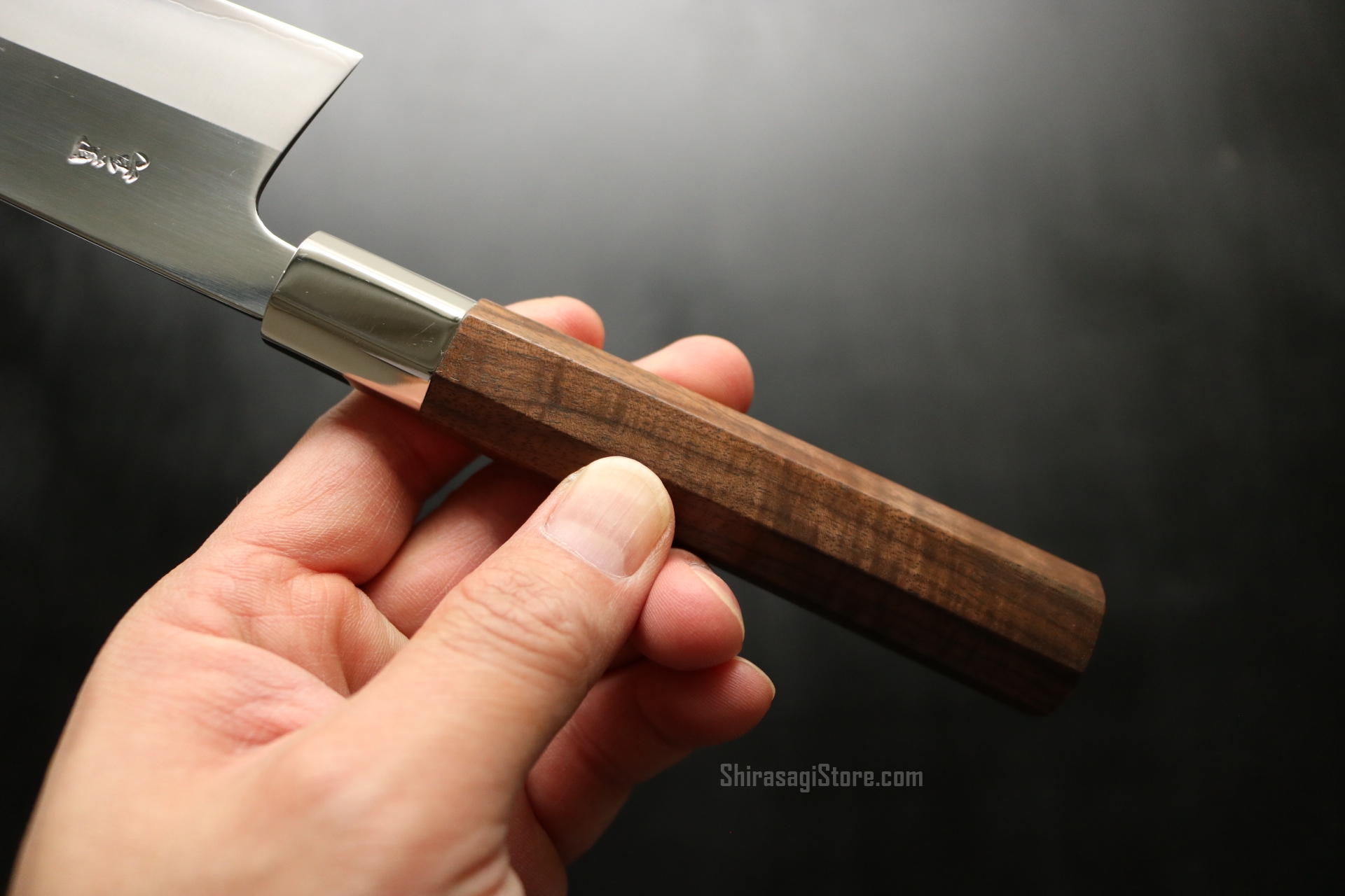 土佐打刃物 黒鳥鍛造工場 三徳包丁 万能包丁 銀三鋼 鏡面仕上 165mm