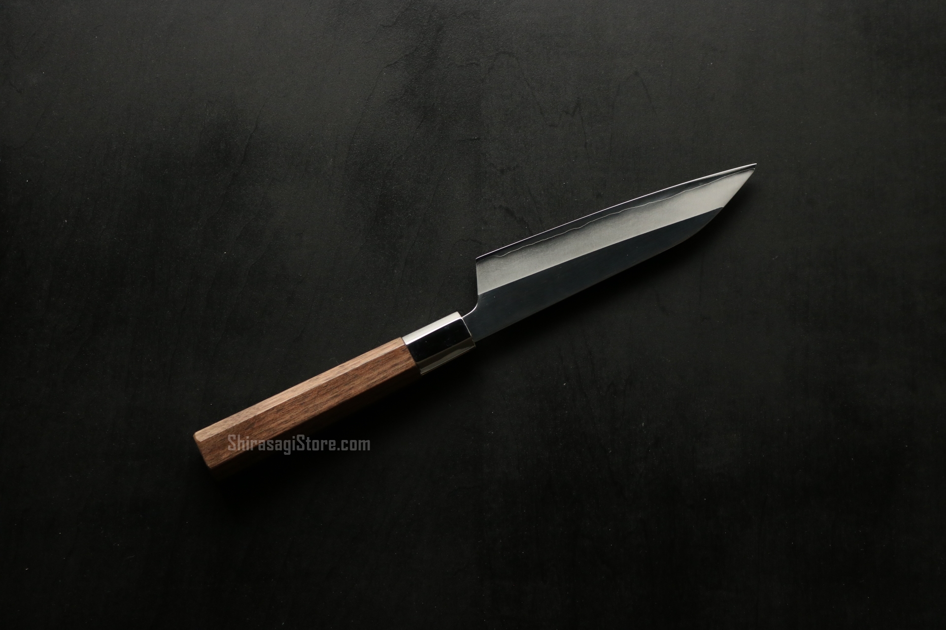 土佐打刃物 黒鳥鍛造工場 ペティナイフ 包丁 銀三鋼 鏡面仕上 135mm