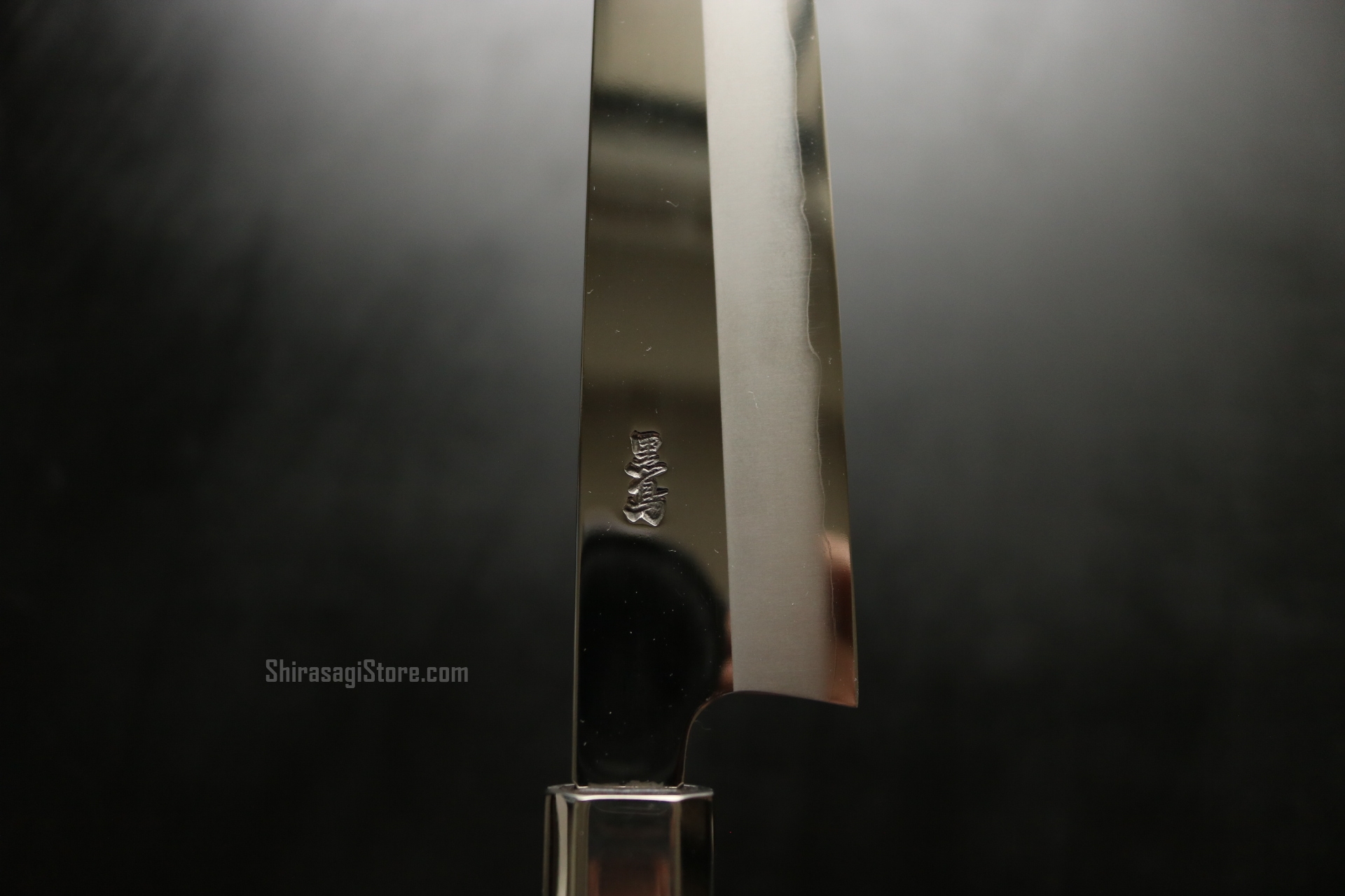 土佐打刃物 黒鳥鍛造工場 両刃 柳刃 刺身包丁 銀三鋼 鏡面仕上 240mm
