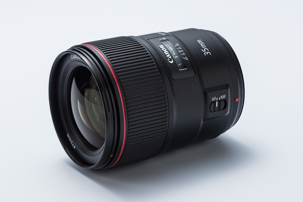 新開発BRレンズ採用の大口径・広角単焦点レンズ「キヤノン EF35mm F1