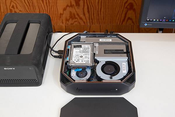 HP Z2 Mini G3は快適に4K編集ができて、撮影現場にも持ち込めるミニ