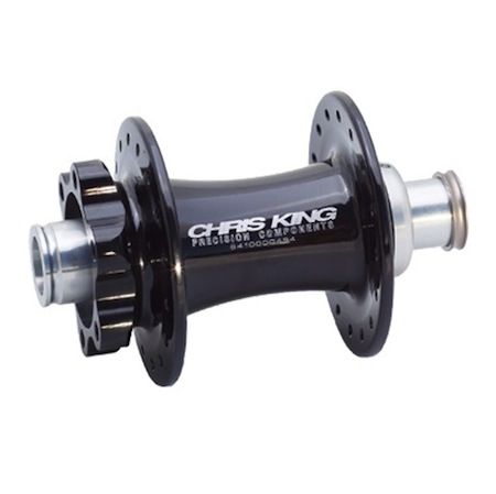 CHRIS KING 24mm スルーアクスルフロントハブ ピューター ChrisKing