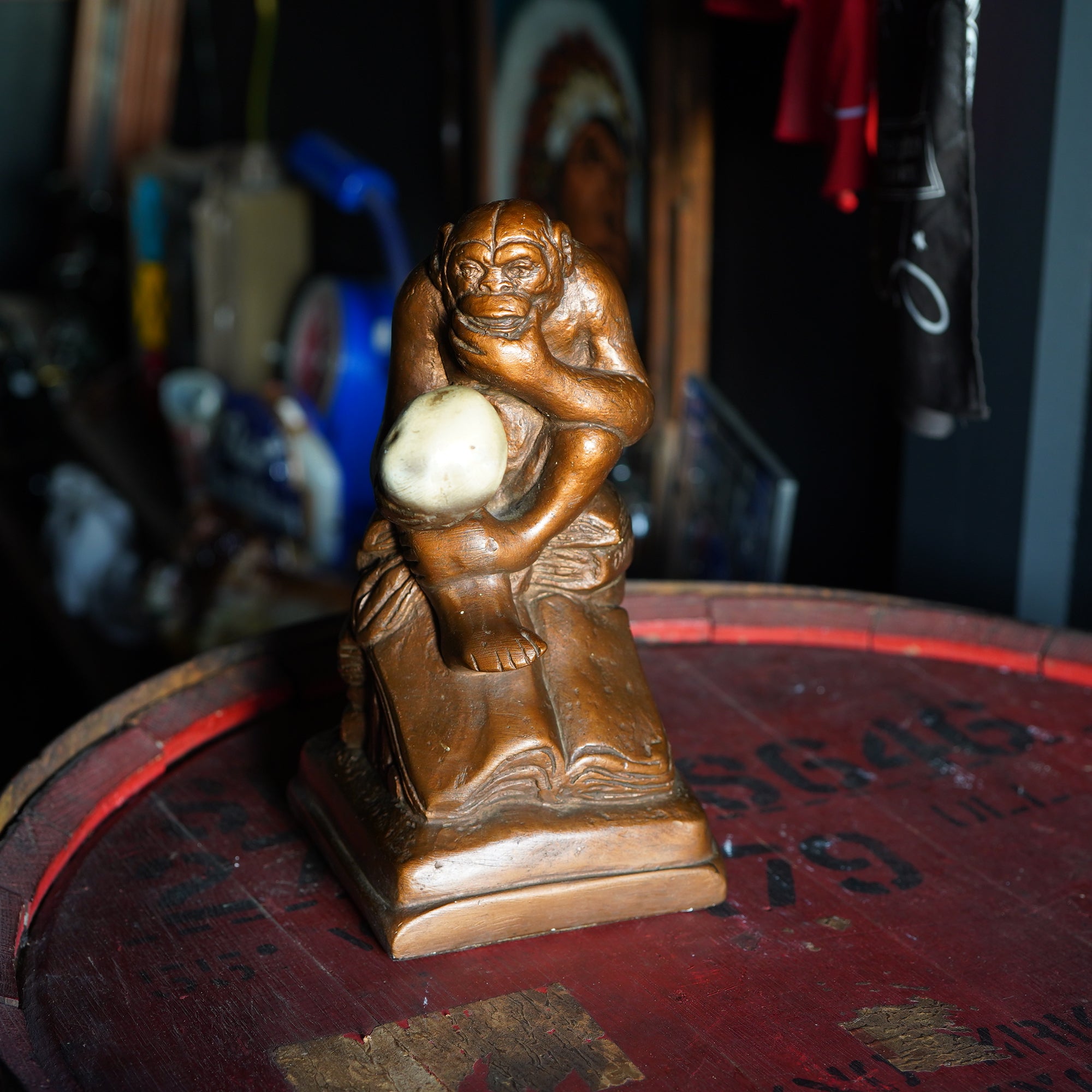 1960's 頭蓋骨を持つ猿 オブジェ – SK OLDIES