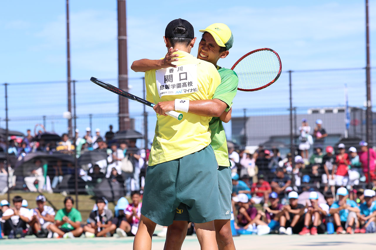 高校【インターハイ】男子個人 亀安・関口(尽誠学園)が同士討ち決勝を