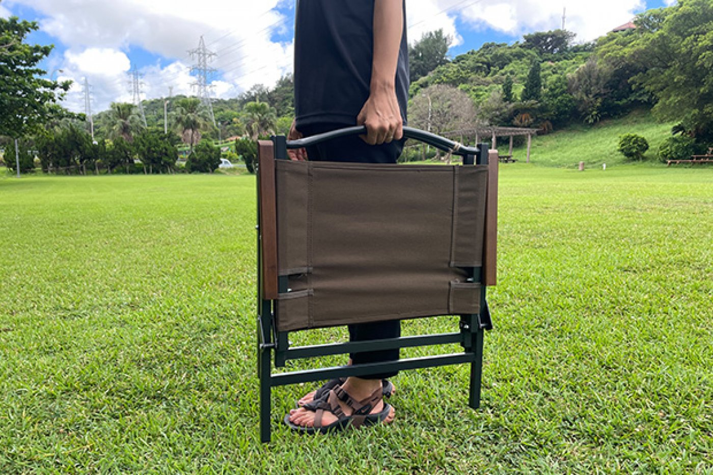 バンドック ロースタイルチェア（オリーブ） | チェア・テーブル |沖縄