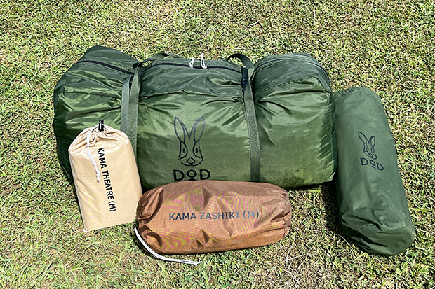 DOD カマボコテントM カーキ | テント・タープ |沖縄でキャンプ用品を