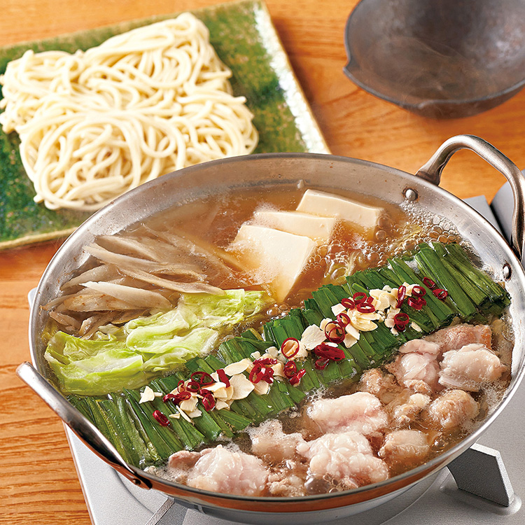 牛生もつ鍋セット（醤油味）｜お惣菜など冷凍食品・調味料・無添加