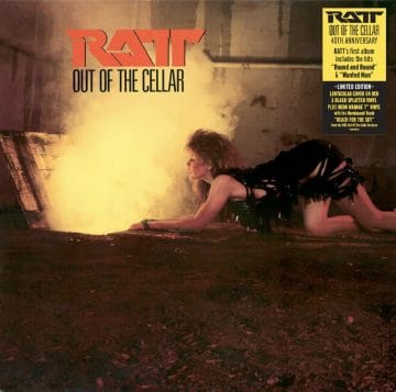 Ratt's 'Out of The Cellar 40th Anniversary Edition' including one