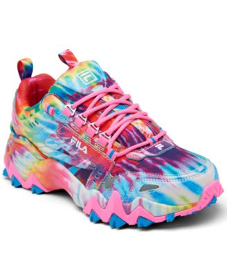 Fila Women's Oakmont TR Tie-Dye Print Casual Sneakers from Finish