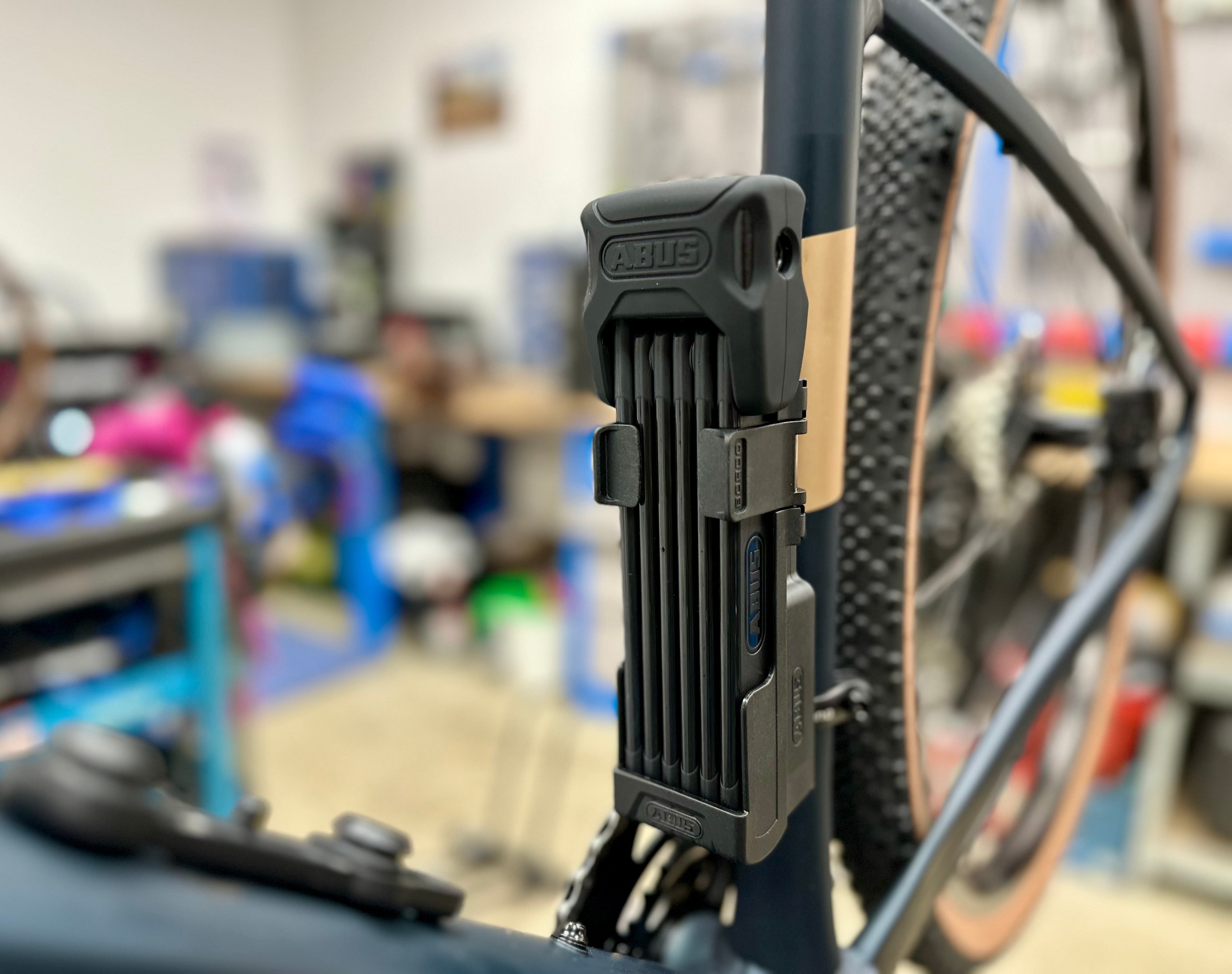 ABUS Bordo 6000K/90 folding lock 90cm, Fidlock Monkeylink - Black