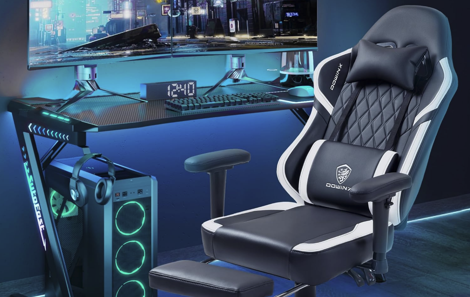 高級ソファーのような座り心地を実現したDowinxのゲーミングチェア「LS