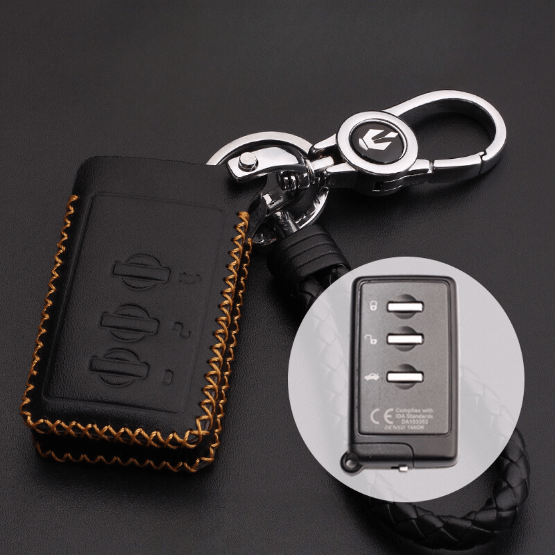 スバル】ストラップ付きレザースマートキーケース 〔Aタイプ〕