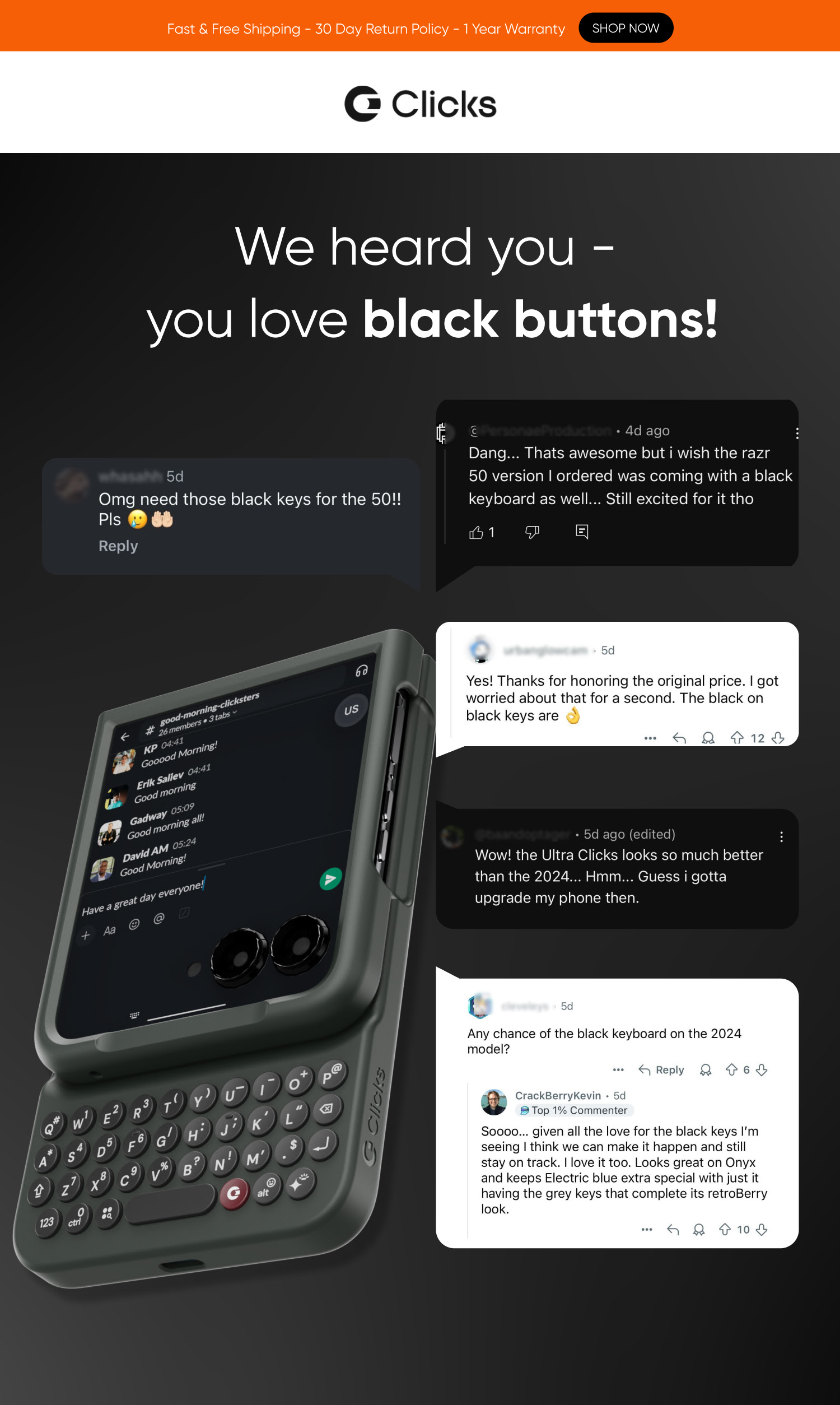 神ガジェットClicksに悲報と朗報！Razr 2024は「真っ黒」へ刷新、Pixel