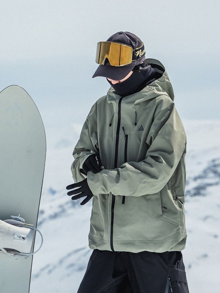NADN 3L アルティメット スノー ジャケット - 女性と男性用の断熱