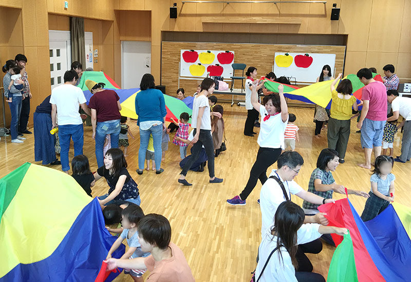 いろいろな世代に、リトミックの心を伝えたい 子育てサークル