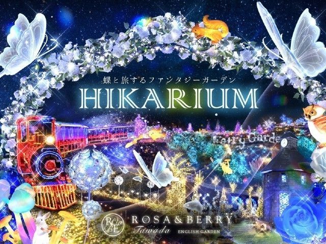 HIKARIUM2025～蝶と旅するファンタジーガーデン｜イルミネーション特集