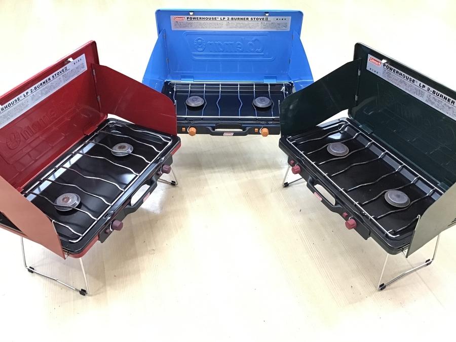 ヴィンテージブルー！！Coleman(コールマン)の限定ガスツーバーナー