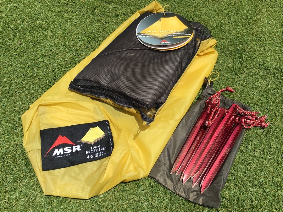 ちょうど良い大きさ！MSRのツインブラザーズは廃盤になっても人気の