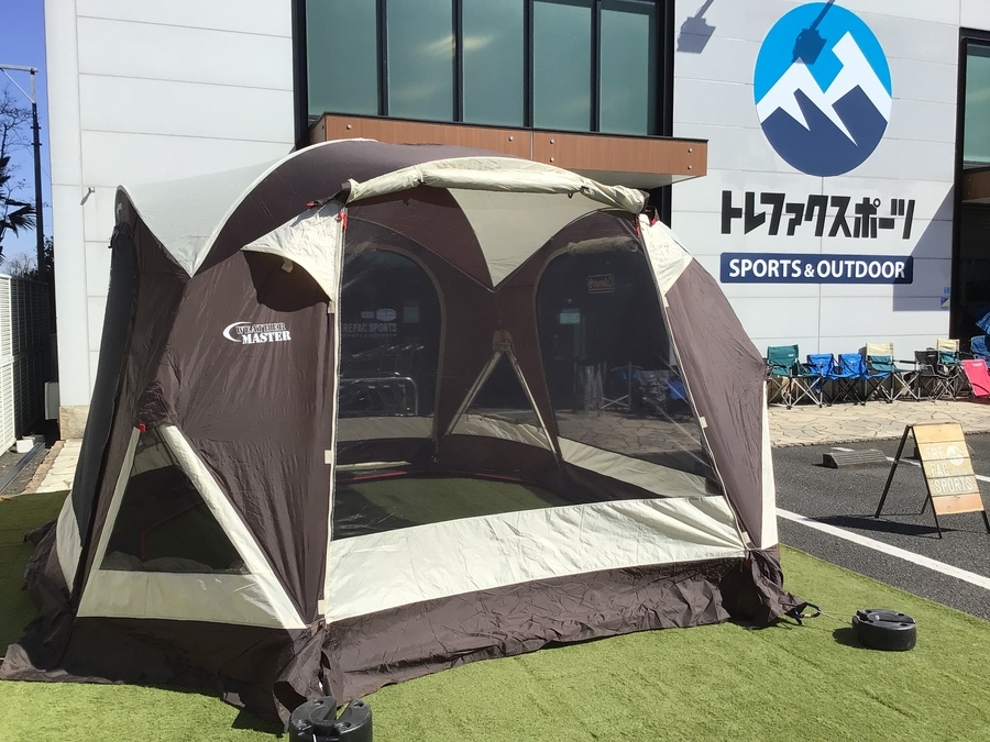 圧倒的通気性！コールマンのウェザーマスターワイドスクリーンタープ
