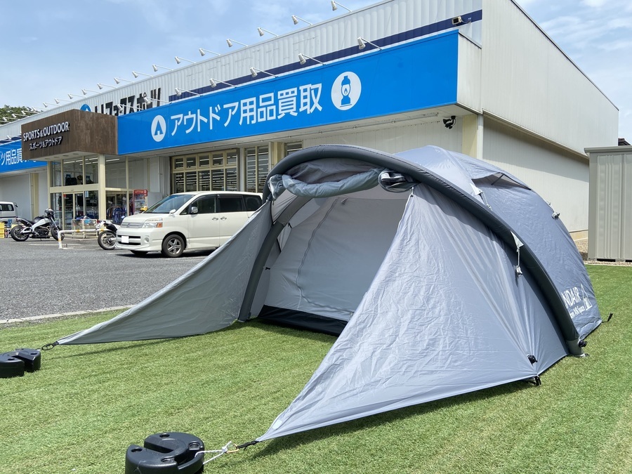 人生初！ANDAIRのエアーフレームテントに挑戦！(アンドエアー)[2020.07