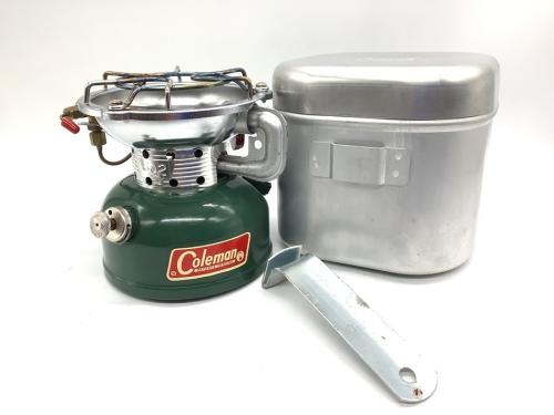 1966年1月製コールマンシングルバーナー モデル502 パテントロゴ 1966