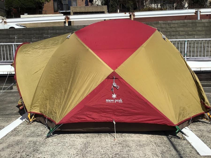 衝撃価格！スノーピークのランドブリーズ5設営！【TFスポーツ幕張