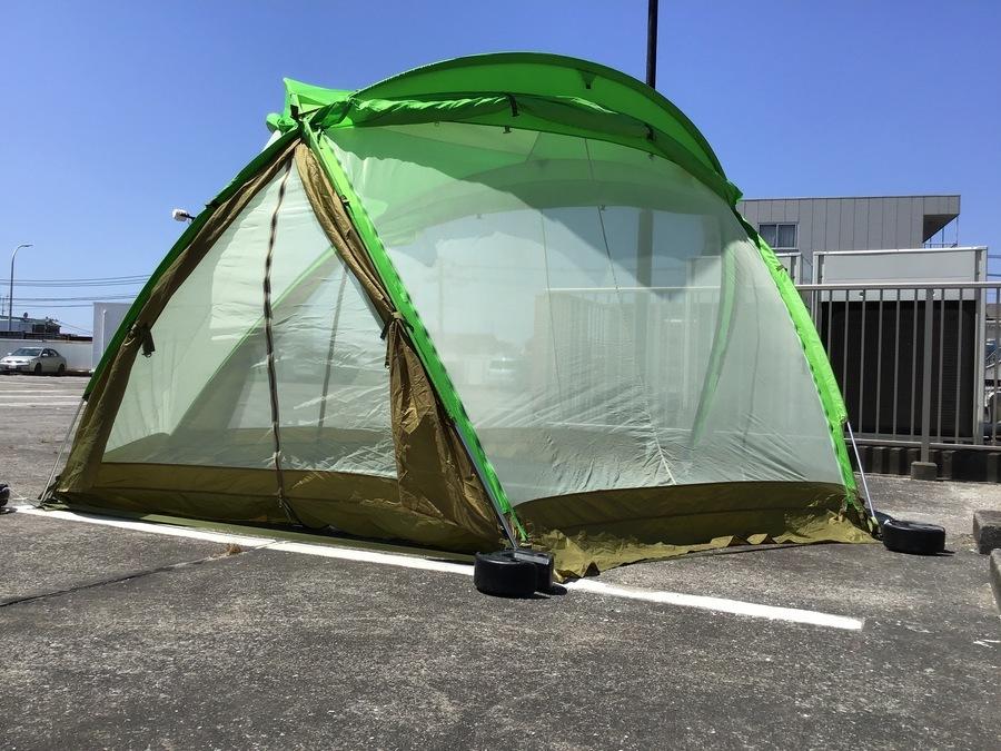 多彩なアレンジ可能なスクリーンタープ登場！mont-bell(モンベル