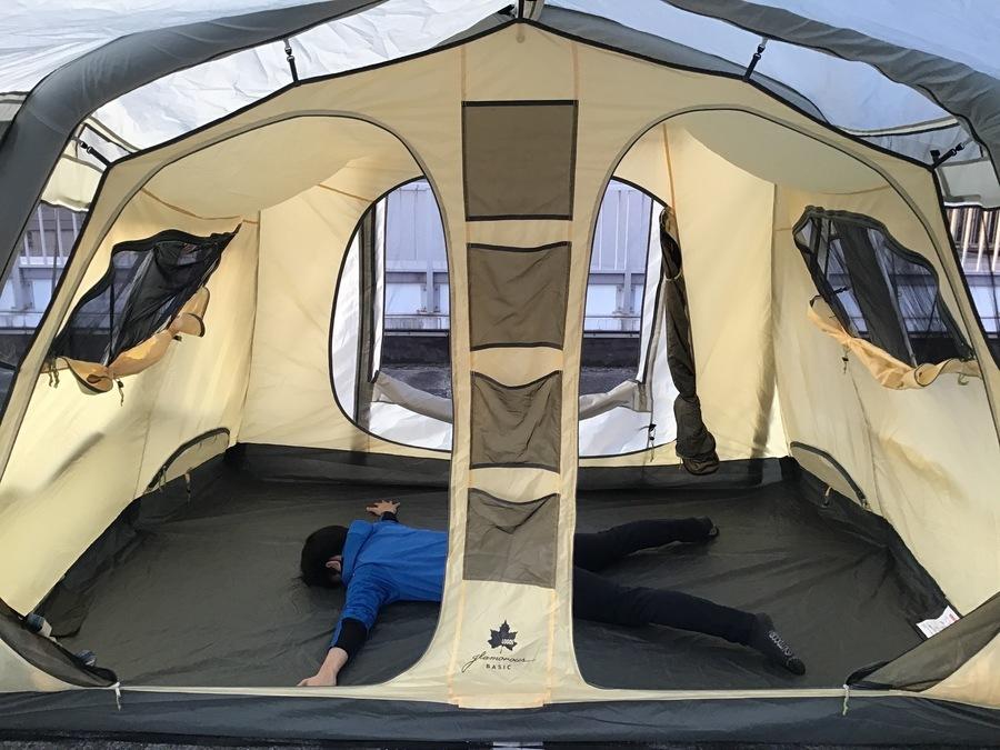 大型テントも楽々設営！LOGOS(ロゴス）グランベーシックエアマジック