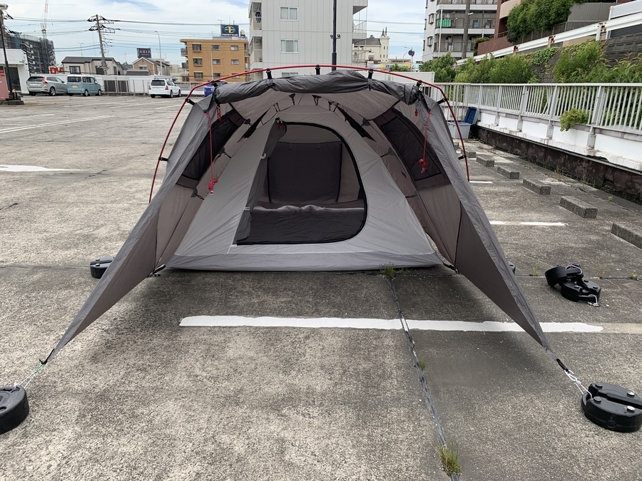 スマホで購入OK】初心者の方もワンタッチ設営！DOD ライダーズタンデム