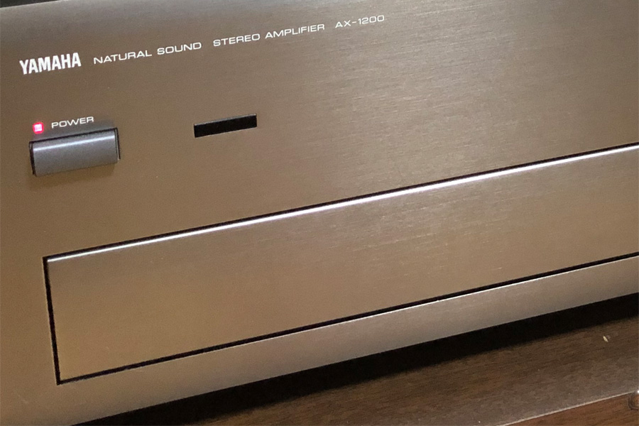 YAMAHA AX-1200、メイン機材です（小ネタ） | イイ音聞いてる？