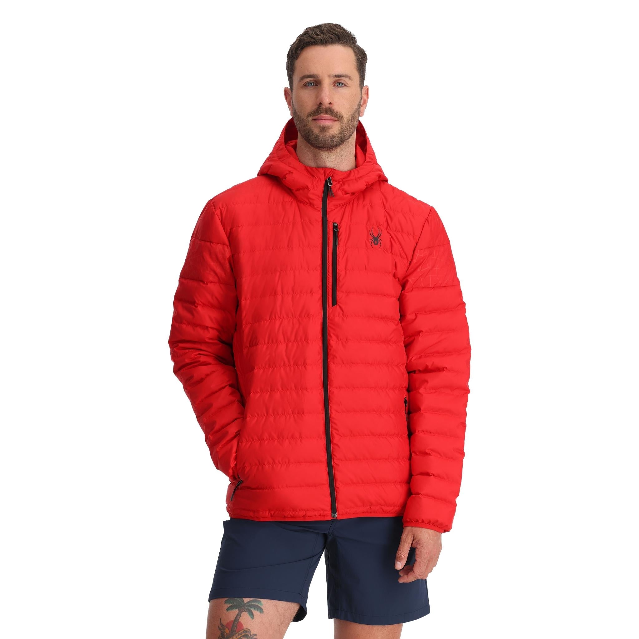 Zenith Hooded - Spyder Red | Spyder Europe