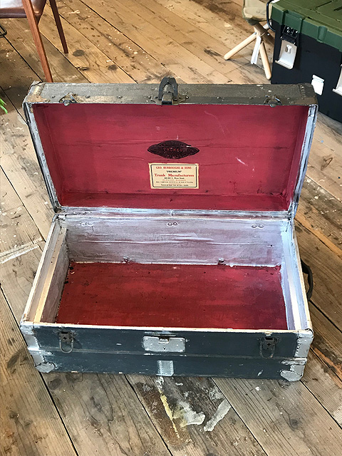 送料無料≪SVG≫【 アンティークトランクケース / アメリカン・USED