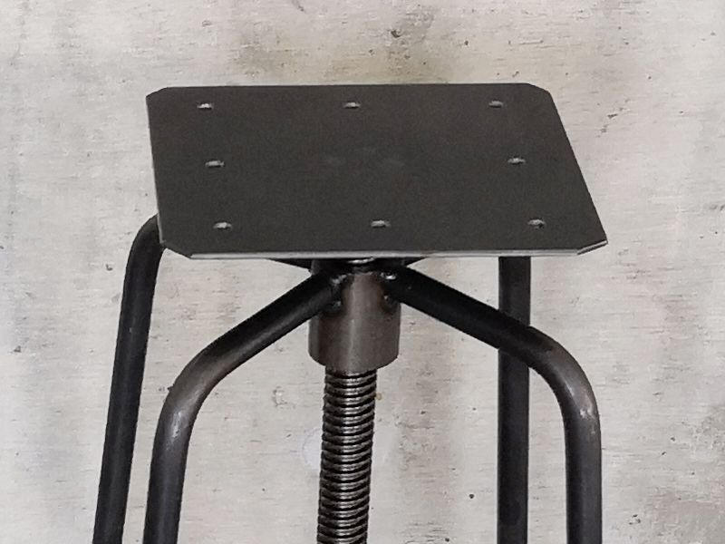 送料無料≪鉄脚≫【ローテーションスツール/ハイタイプ/昇降/フレーム