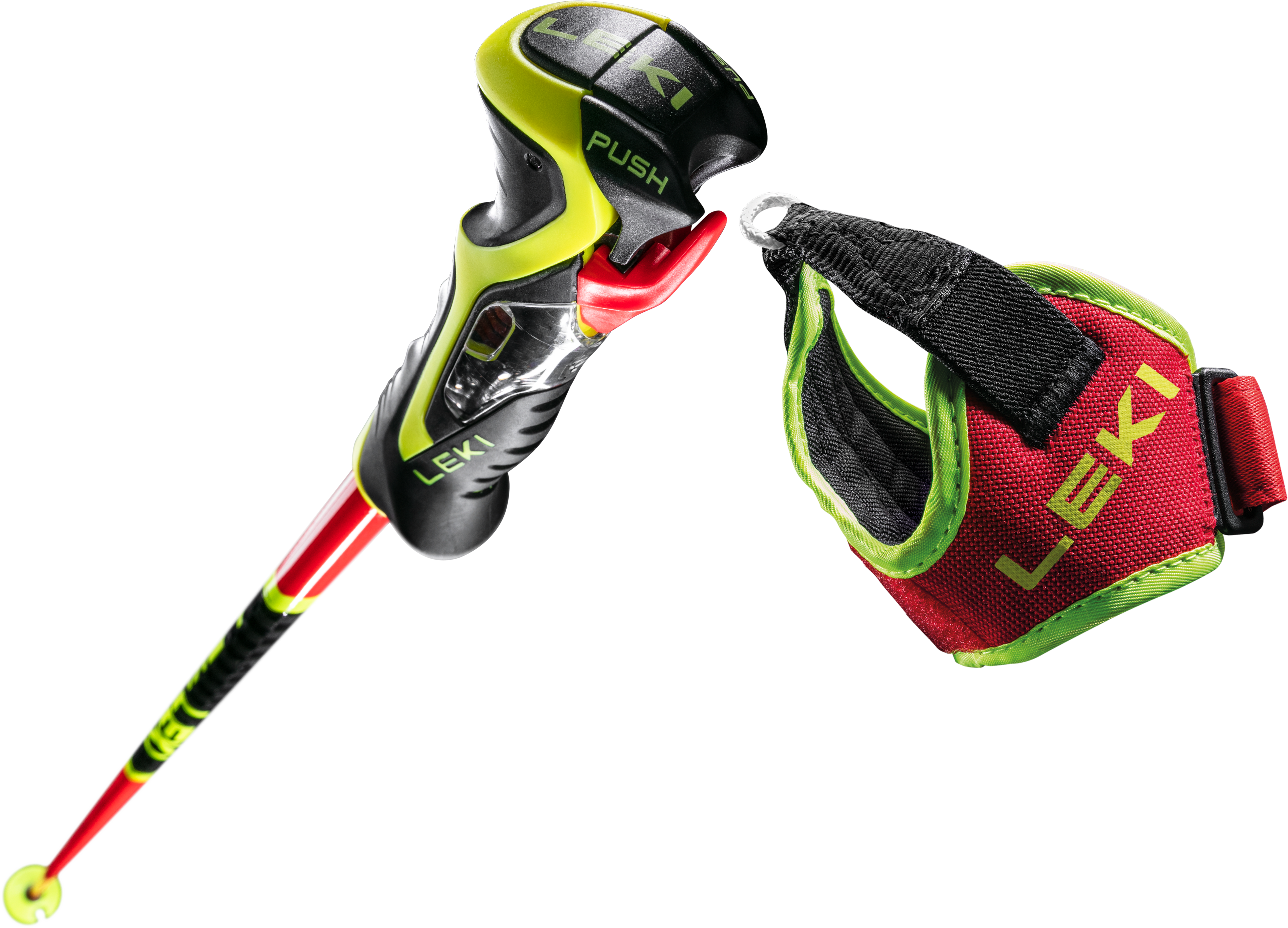 LEKI WCR TBS SL 3D RACE POLE - RED – SWISS SPORT HAUS