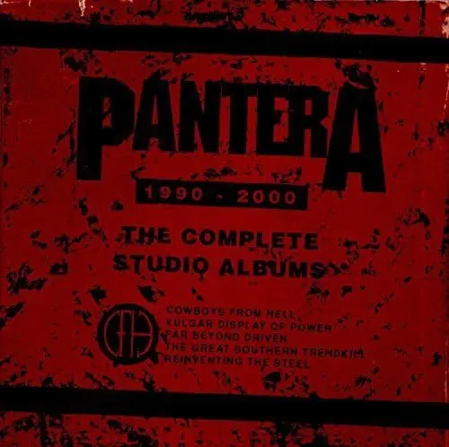 COMPLETE STUDIO ALBUMS 1990-2000/PANTERA/パンテラ/メジャー