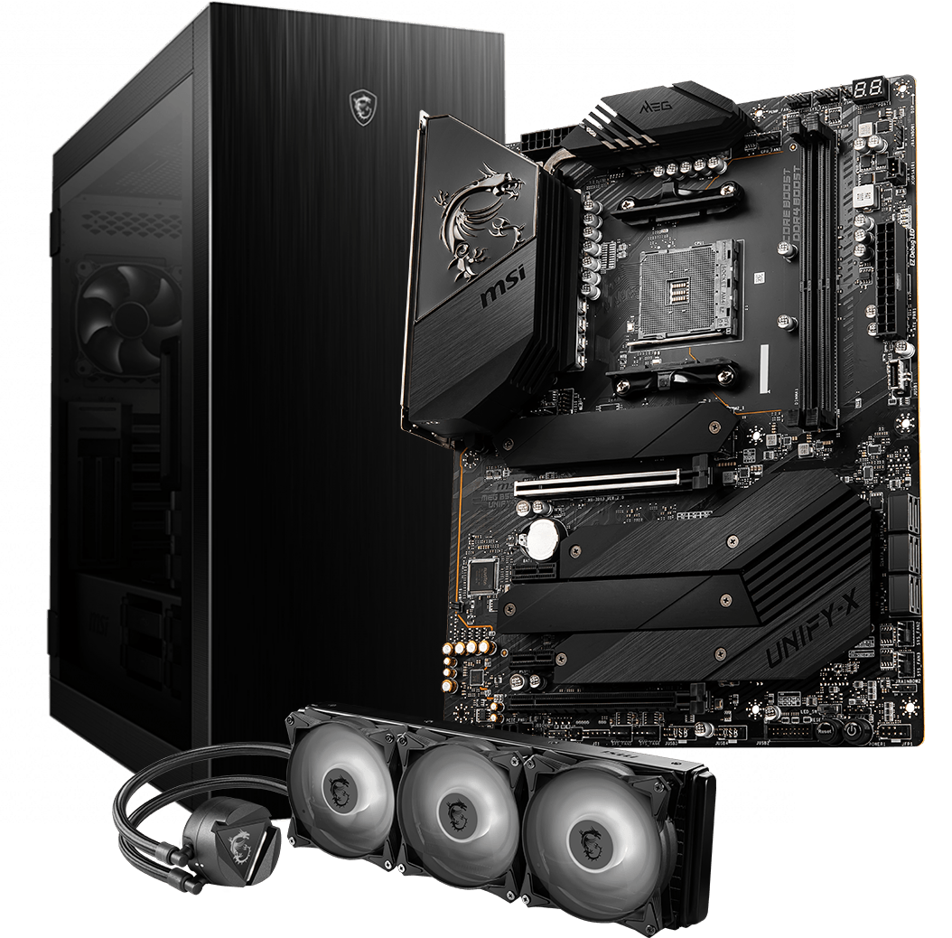 MSI MPG B550 UNIFY-X AMD AM4 DDR4 CF M.2 USB 3.2 Gen 2 Wi-Fi 6