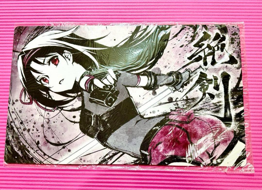 ソードアートオンライン SAO ユウキ 墨絵 混沌の女神様 プレイマットの