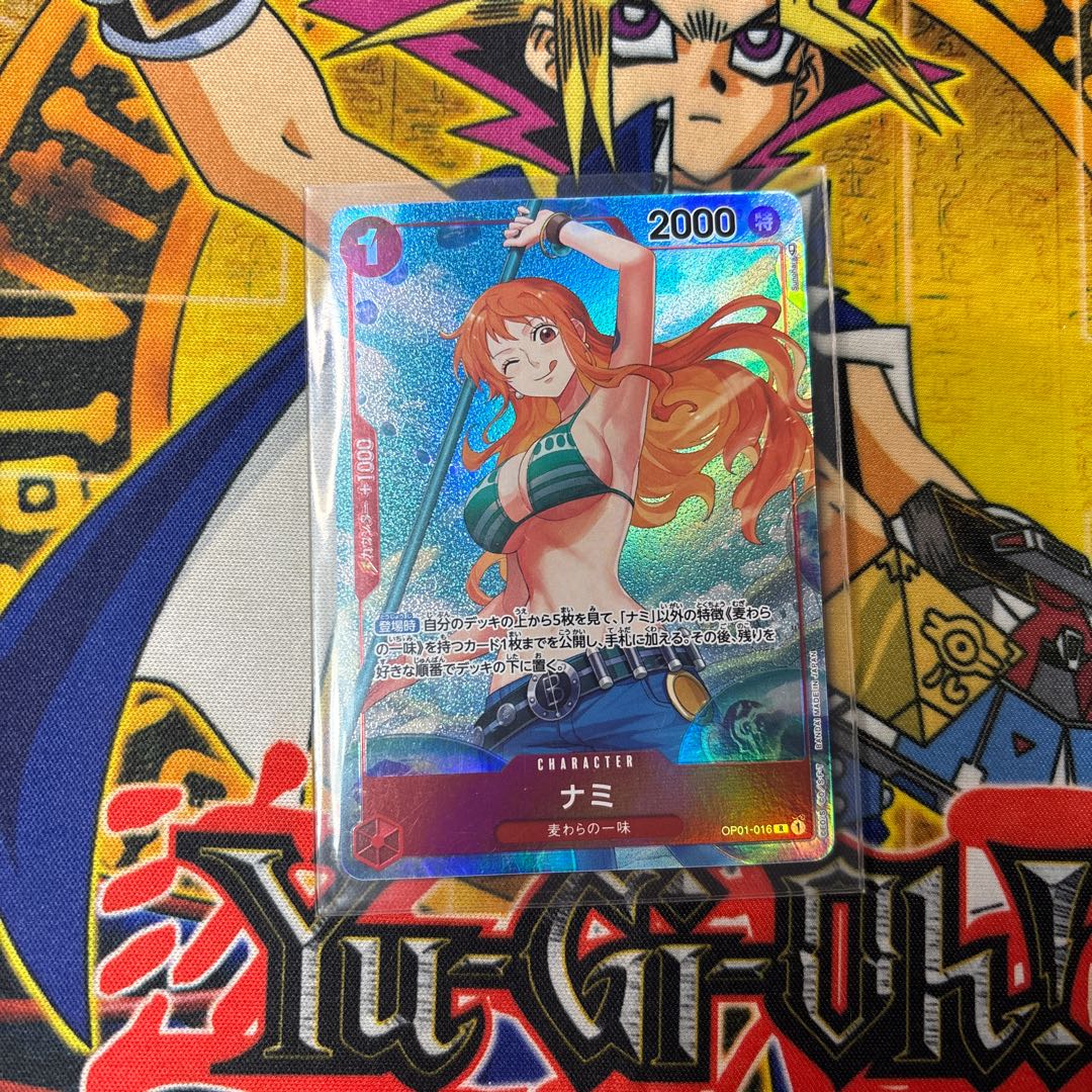 美品 ナミ(パラレル) P-R OP01-016 1枚の通販 266841433（479020885