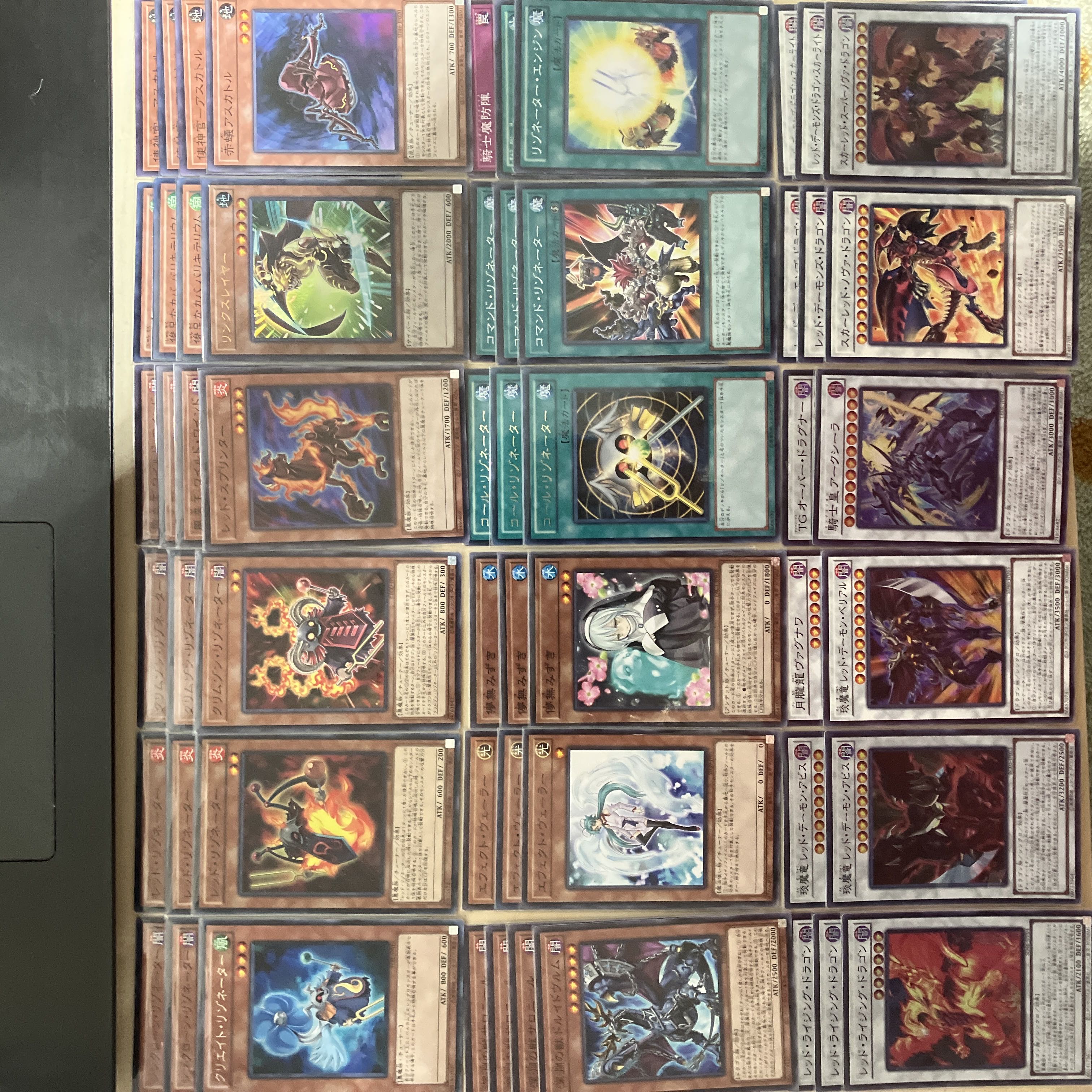 カジュアルデッキ】レッドデーモンズ Ex込み スリーブ付き 格安デッキ