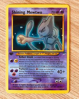 ポケモンカード ひかるミュウツー Shining Mewtwo 英語版 1枚の通販