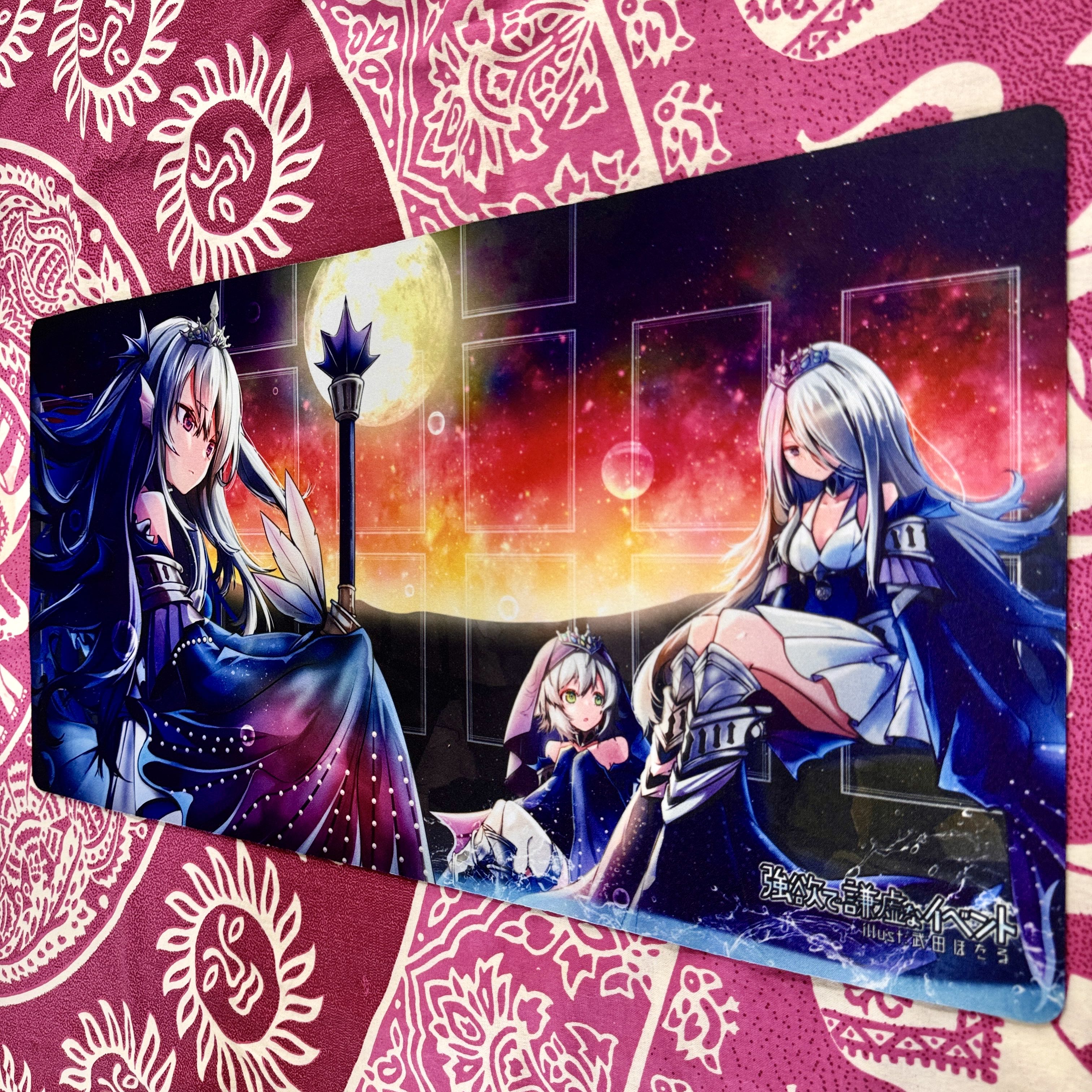 開封済み】遊戯王 ティアラメンツ 強欲で謙虚なイベント プレイマット