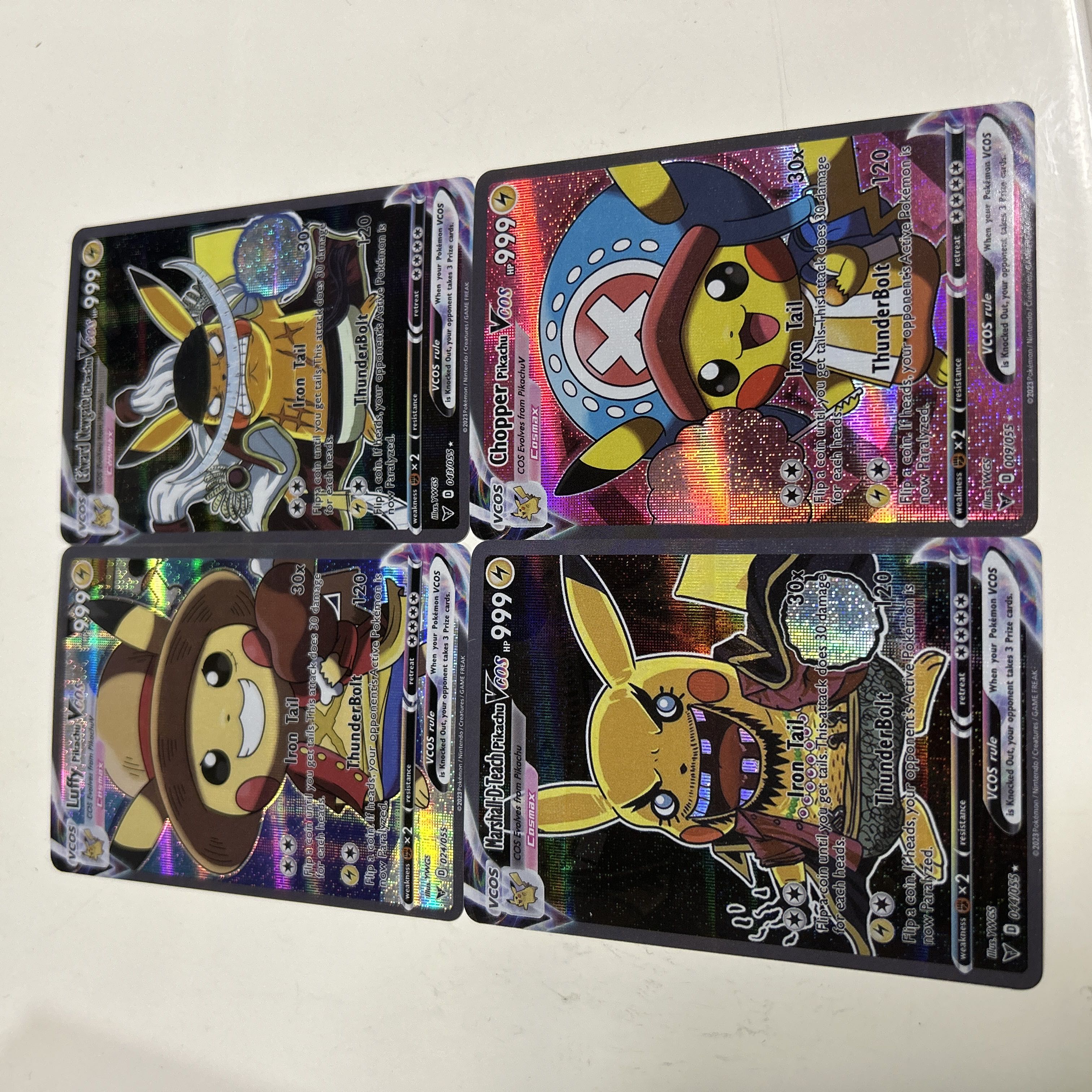 ポケモンカード ポンチョピカチュウ ワンピースコラボ【海外版】 1枚の