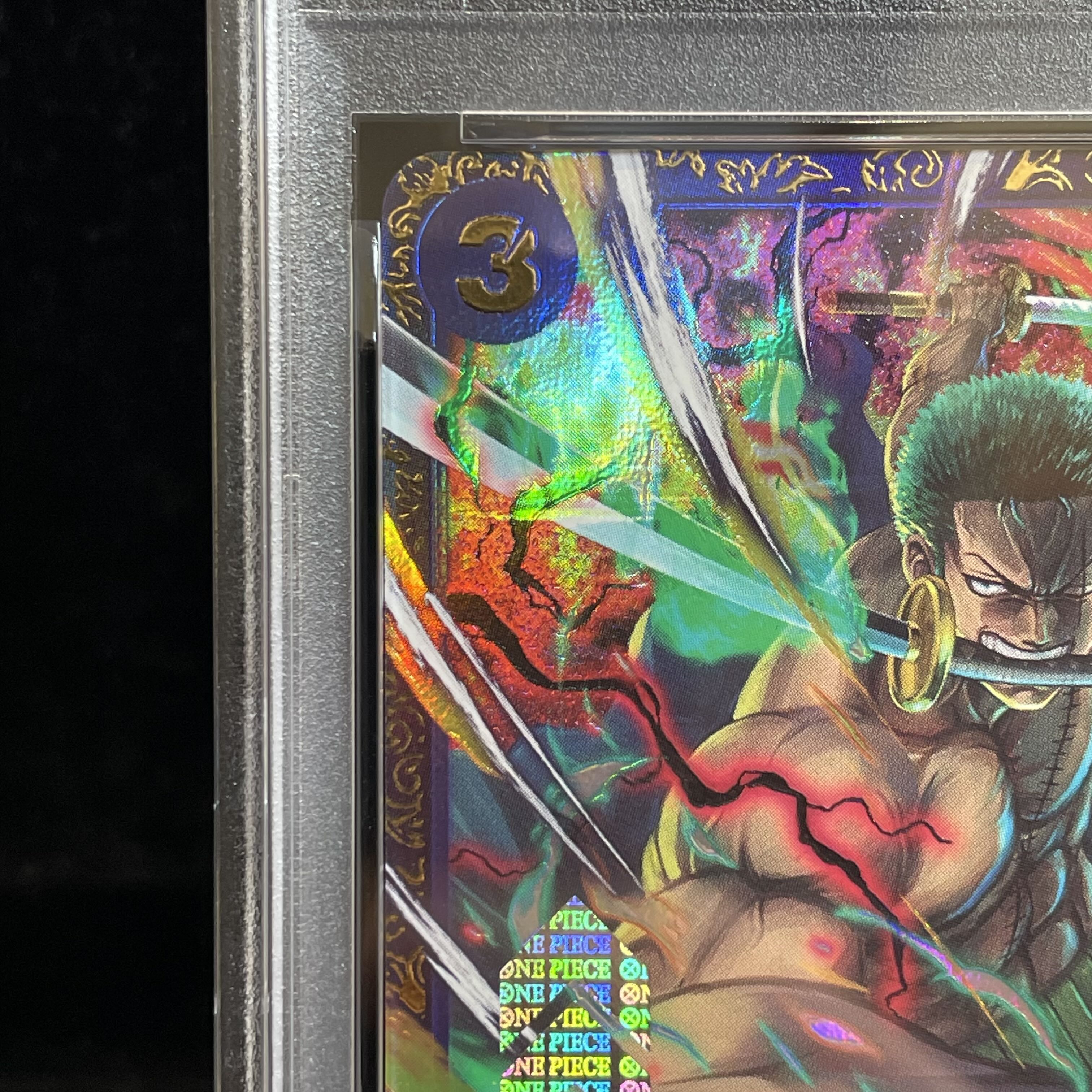 PSA10】ロロノア・ゾロ(パラレル)(フラッグシップバトル) SR OP01-025