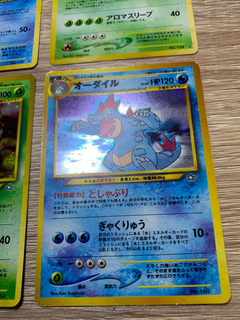 わるいバクフーン/わるいオーダイル/メガニウム&オーダイル&バクフーン