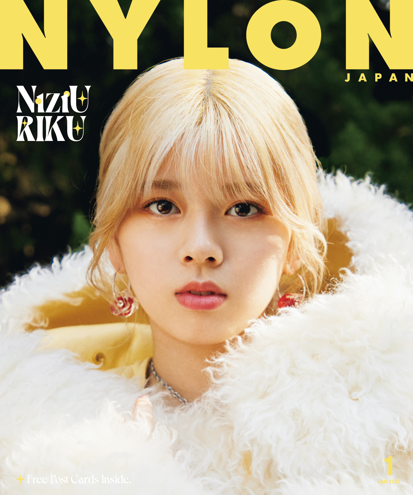 FASHION] NiziUがNYLON JAPAN をジャック！ 『NYLON JAPAN 2022年1月号