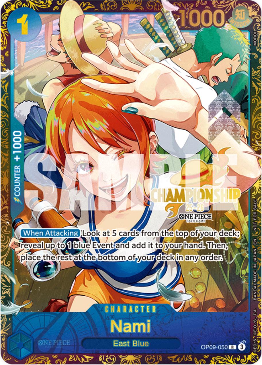 Nami [Championship 25-26] OP09-050 Prices | One Piece Promo | One